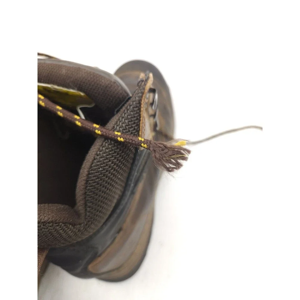 Dr. Martens Brown Industrial Comp Safety Toe Boots DM360 Men's US Sz 10